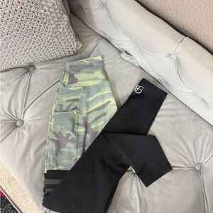 Bombshell Sportswear Pocket Thigh High Army Camo